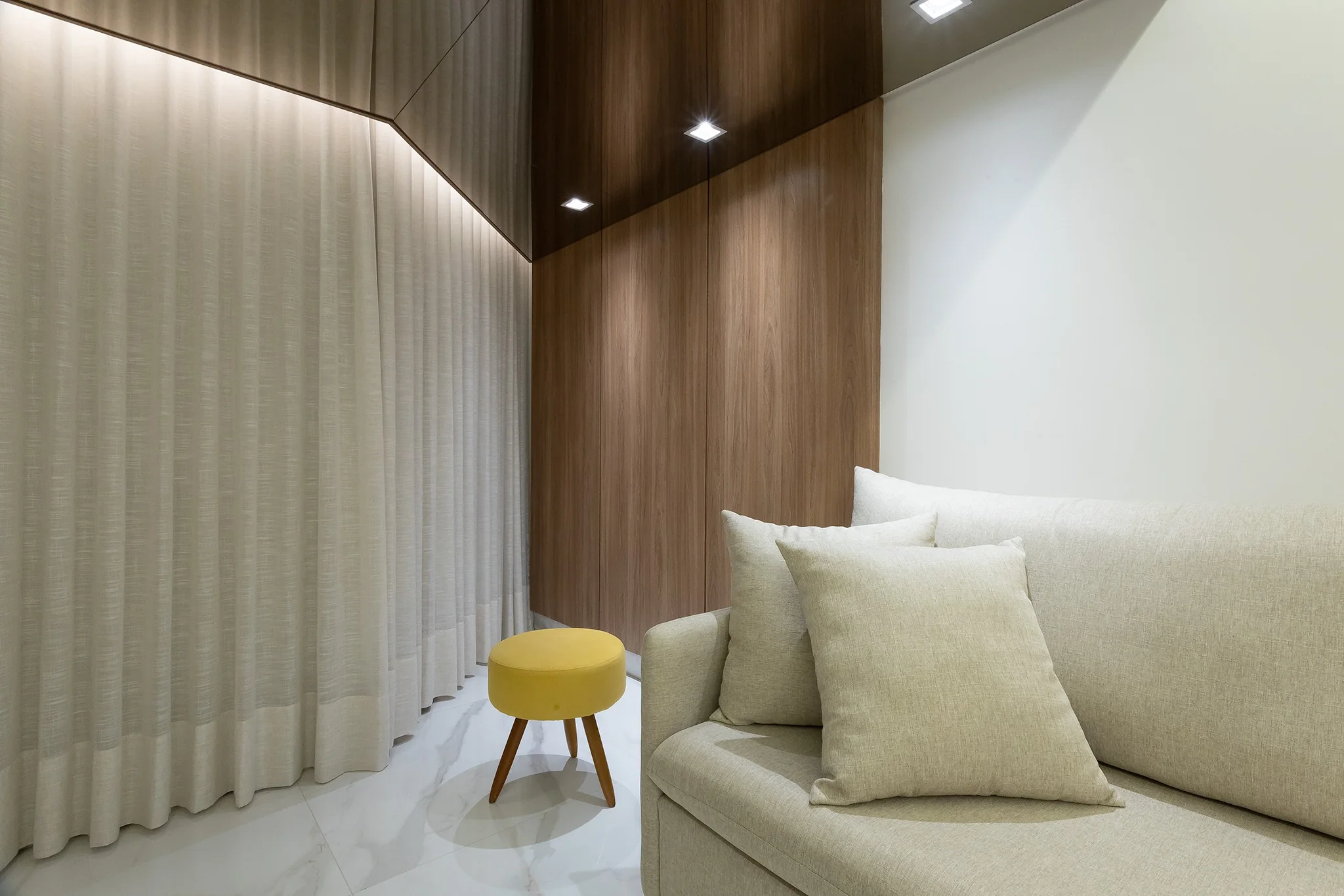 Ambiente de apartamento reformado pela Paiffer